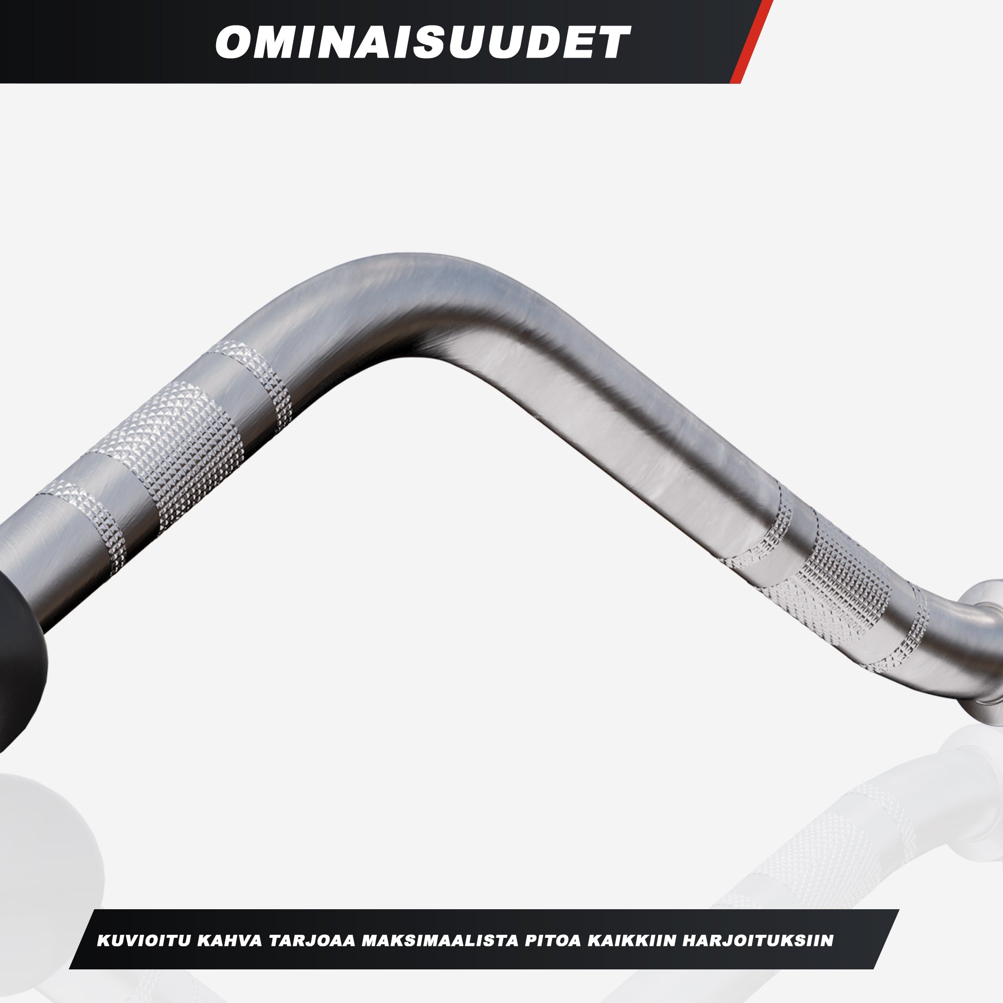 Plats curl stienis trenažierim 75 cm