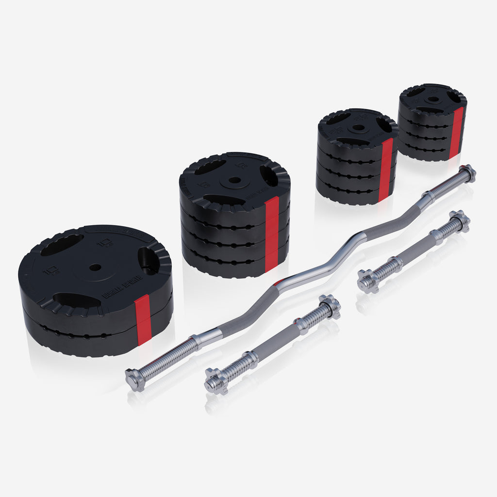 Vinila Tri Grip stieņa komplekts 70 kg