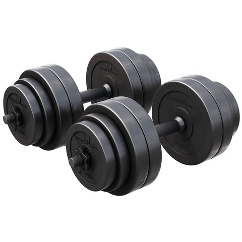 Regulējams hanteles komplekts 30 kg
