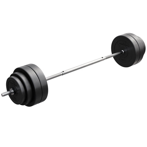 Stieņa un disku komplekts 60 kg ar taisno stieni