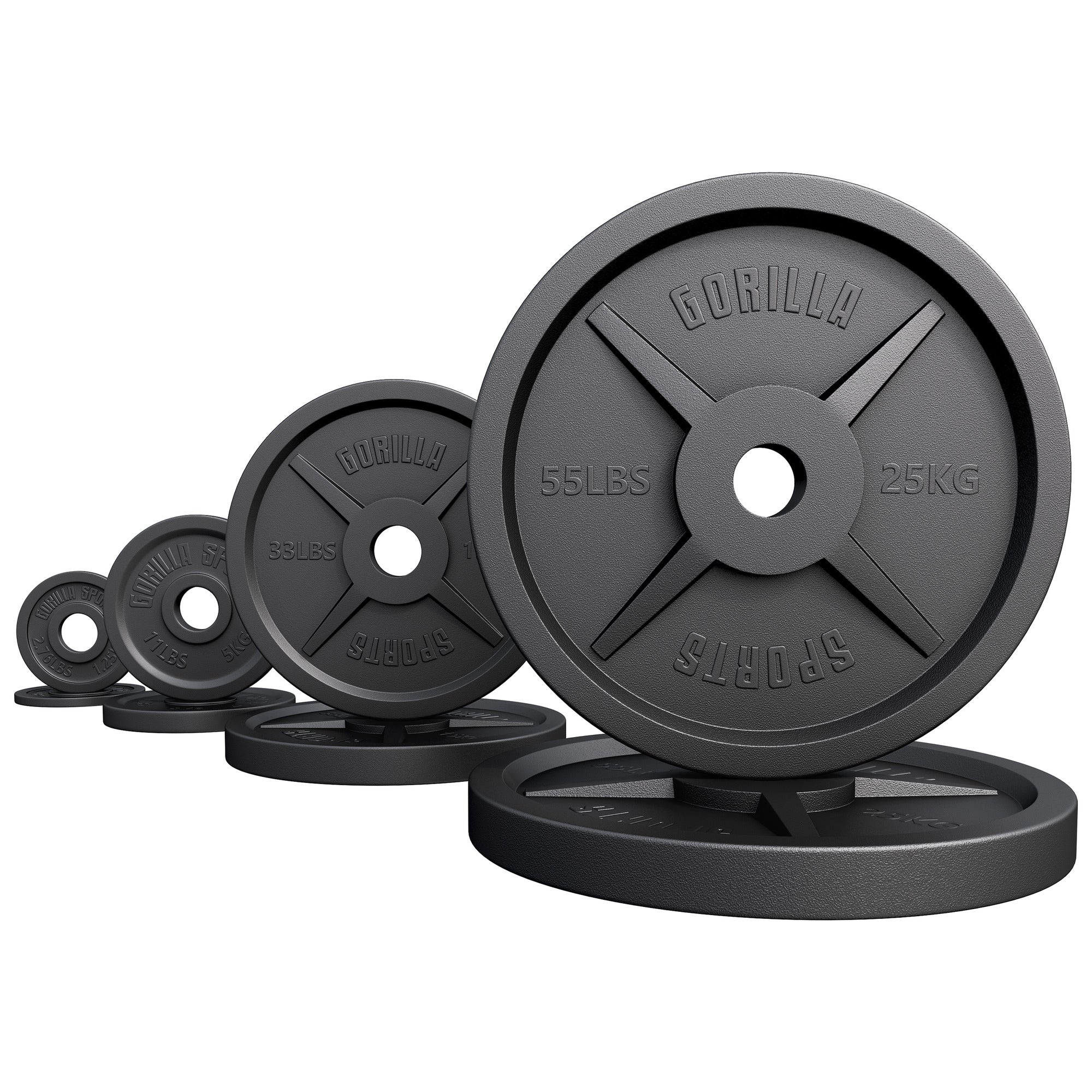 Čuguna svaru disks 2,5 kg 50 mm