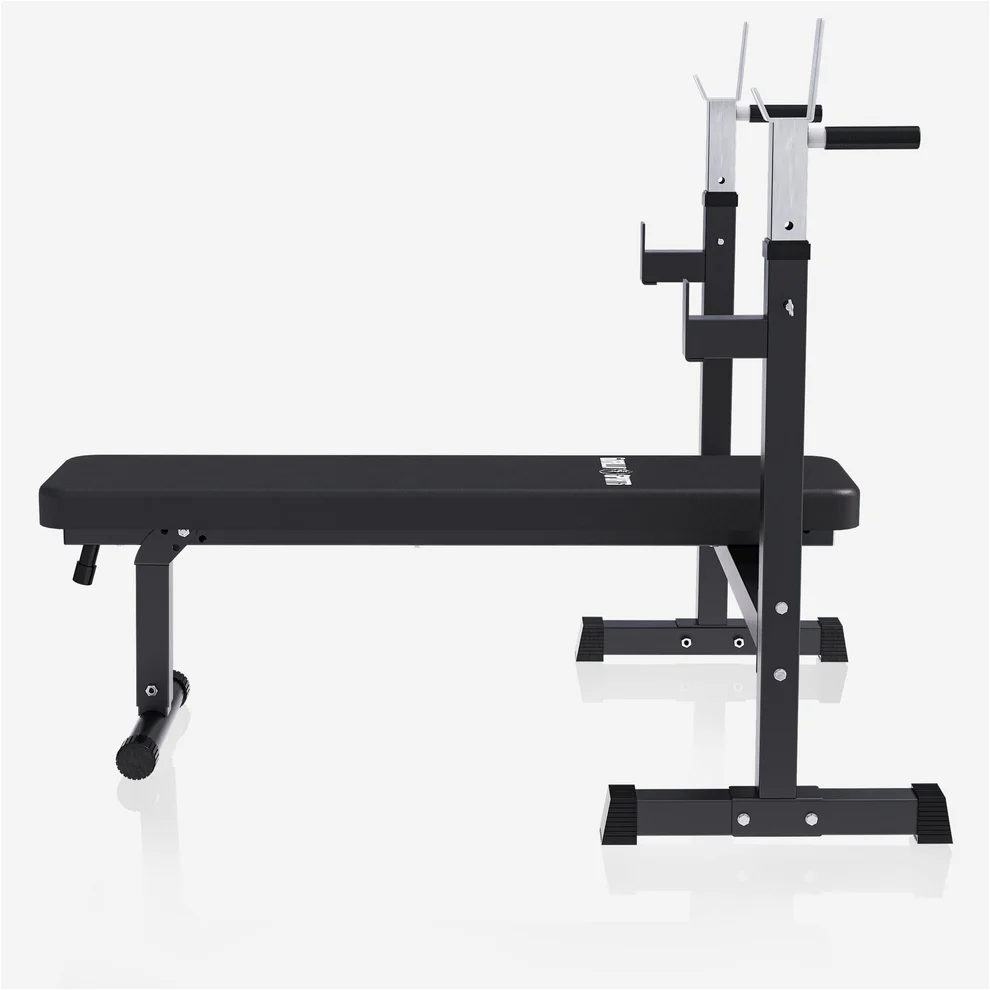 Salokāms svarcelšanas sols + 40 kg svaru stieņa komplekts