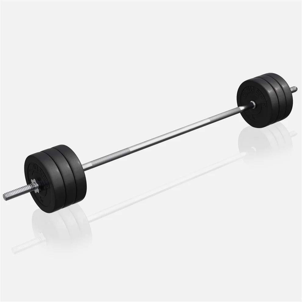 Salokāms svarcelšanas sols + 40 kg svaru stieņa komplekts