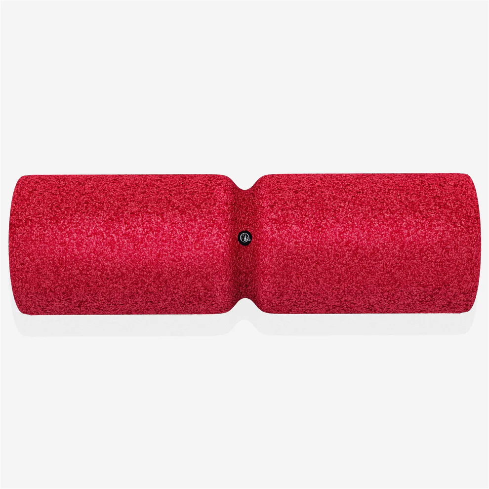 Fasciju masāžas rullis 38 x 13 cm, sarkans