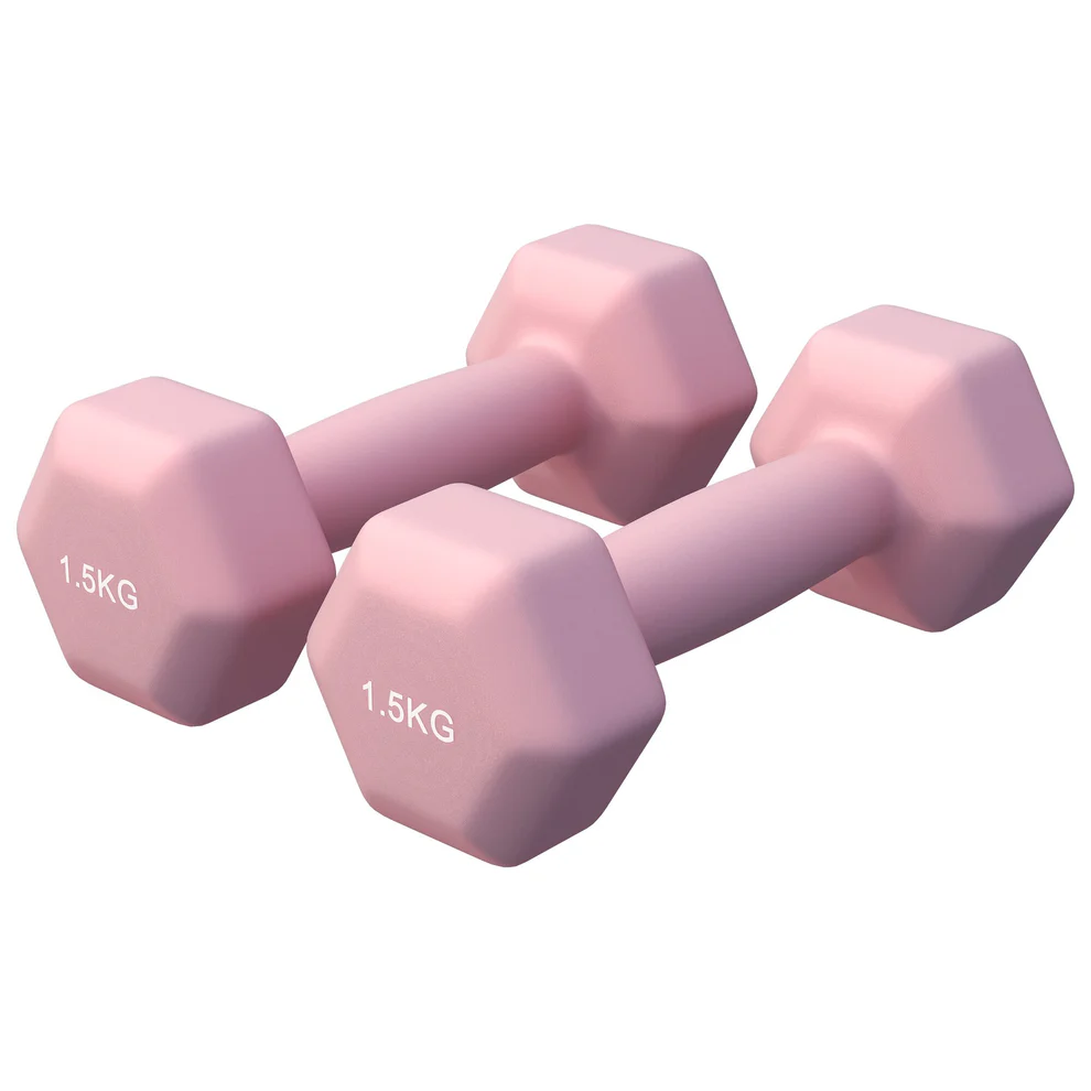 Neoprēna hanteles 1,5 kg / 2 gab.