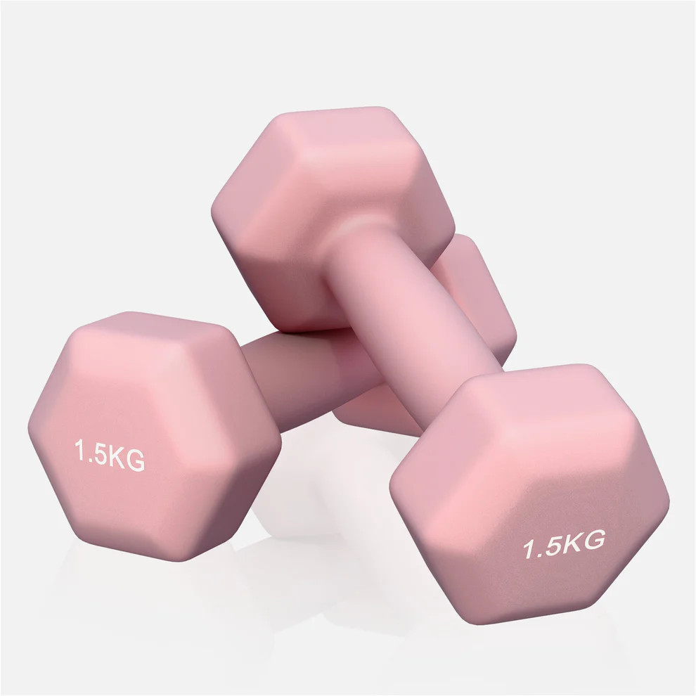 Neoprēna hanteles 1,5 kg / 2 gab.