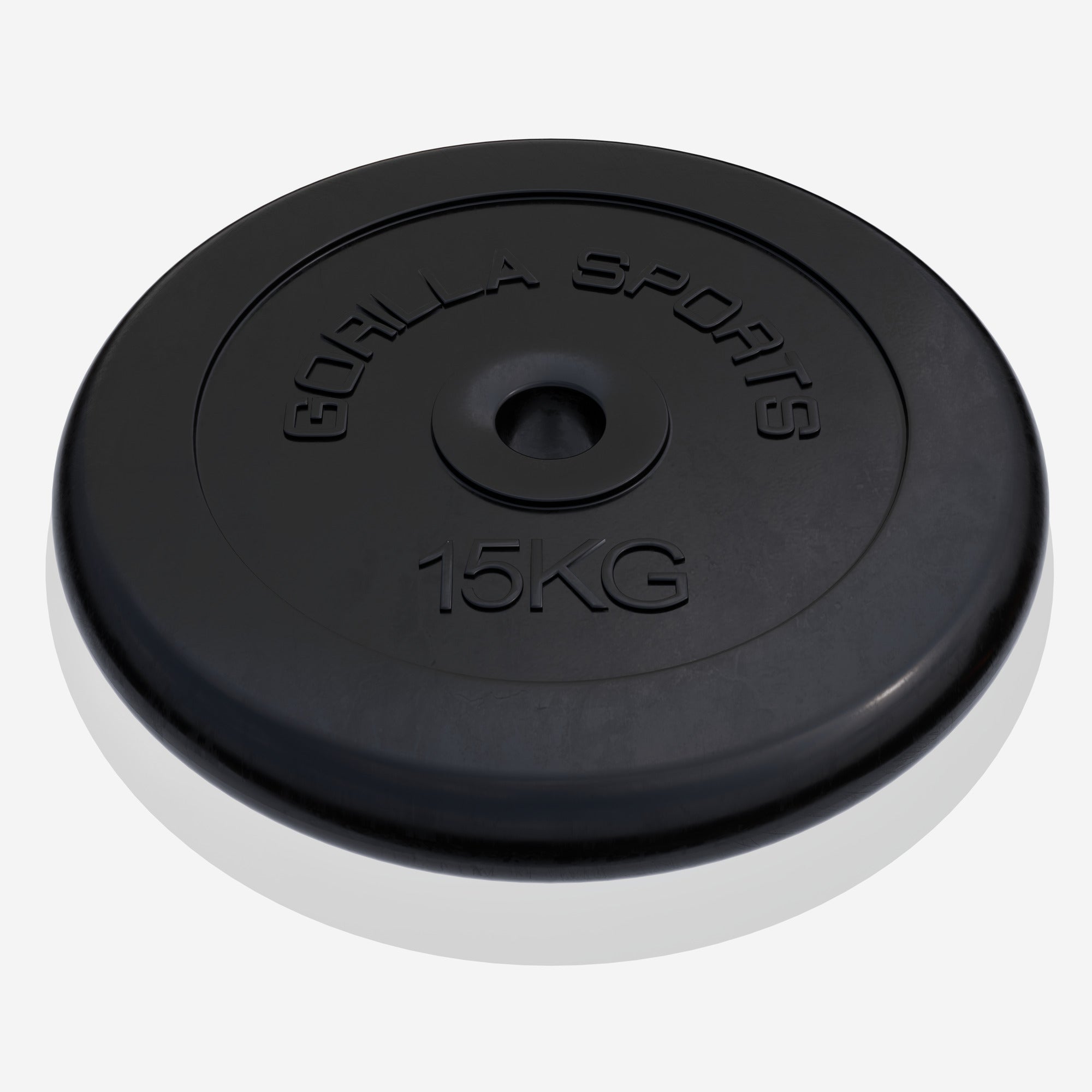 Ar gumiju pārklāts svaru disks 15 kg 30 mm
