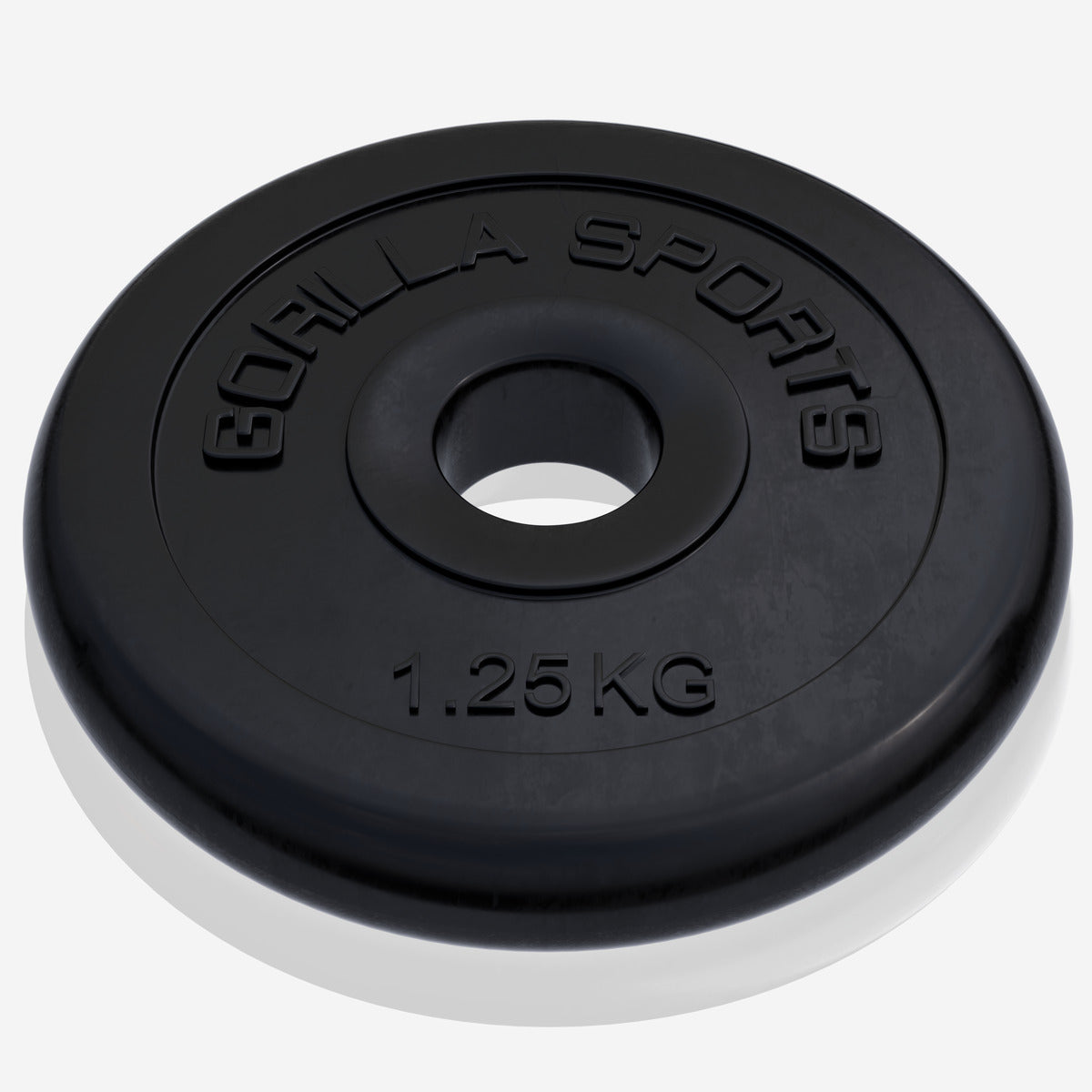 Ar gumiju pārklāts svaru disks 1,25 kg, 30 mm