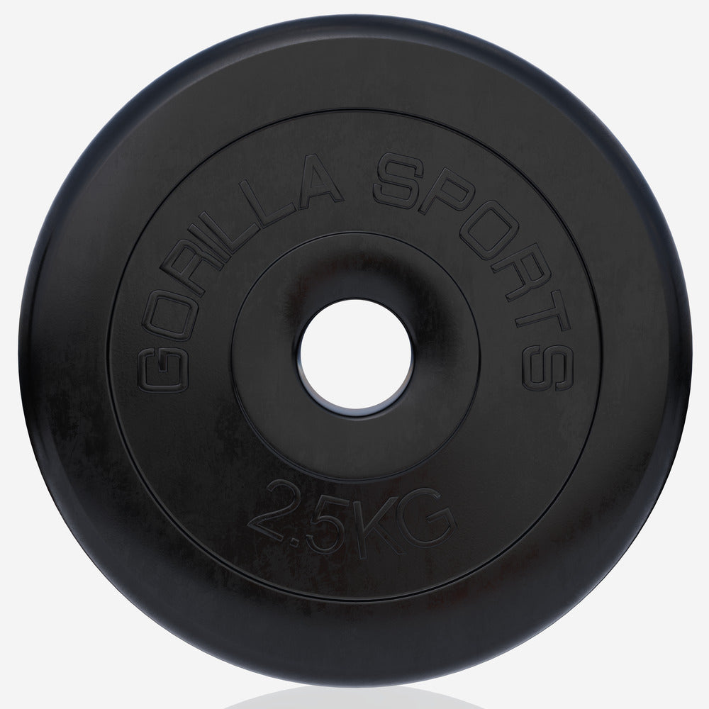 Ar gumiju pārklāts svaru disks 2,5 kg, 30 mm
