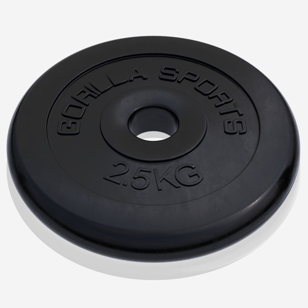 Ar gumiju pārklāts svaru disks 2,5 kg, 30 mm