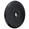 Ar gumiju pārklāts svaru disks 25 kg 30 mm