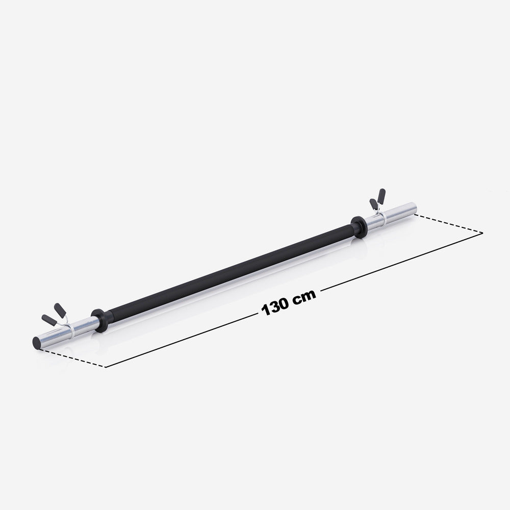Aerobika stienis ar atsperu fiksatoriem 130 cm