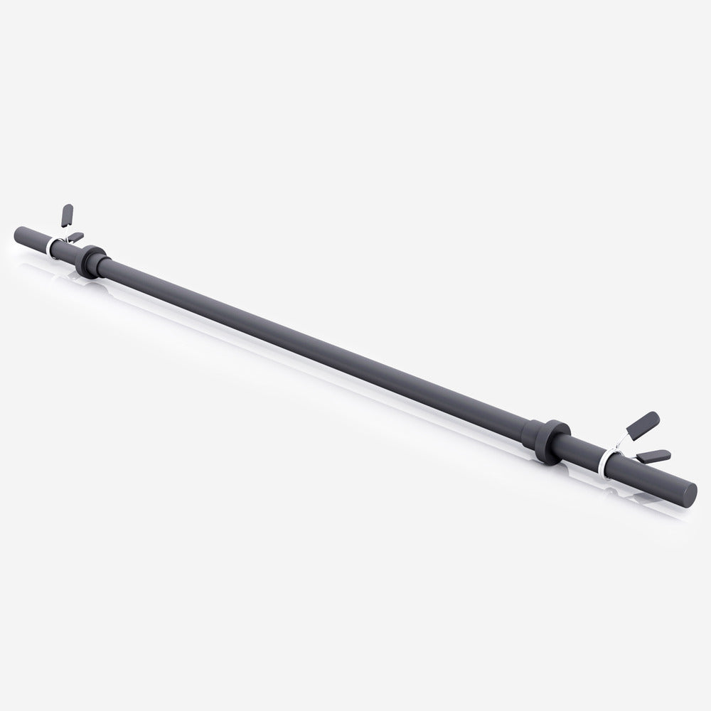 Pump stienis 130 cm ar atsperu fiksatoriem un stieņa polsteri