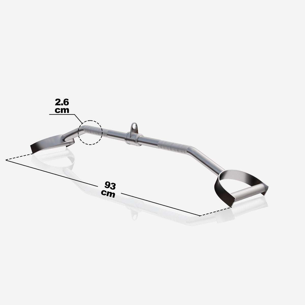 Shovel handle trenažierim 93 cm