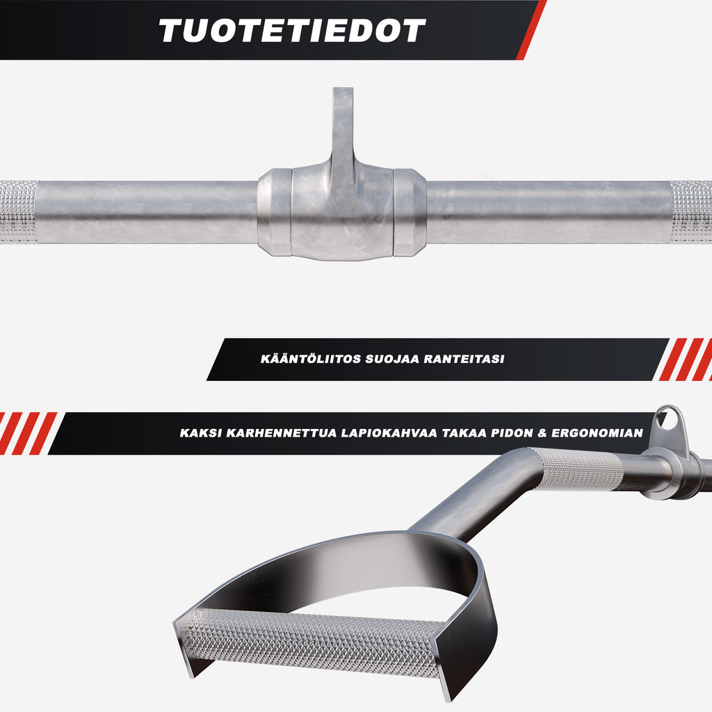 Shovel handle trenažierim 93 cm