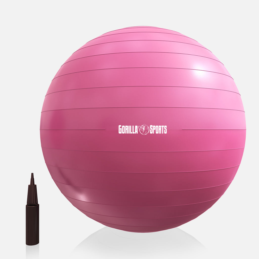 Vingrošanas bumba 55 cm ar pumpi