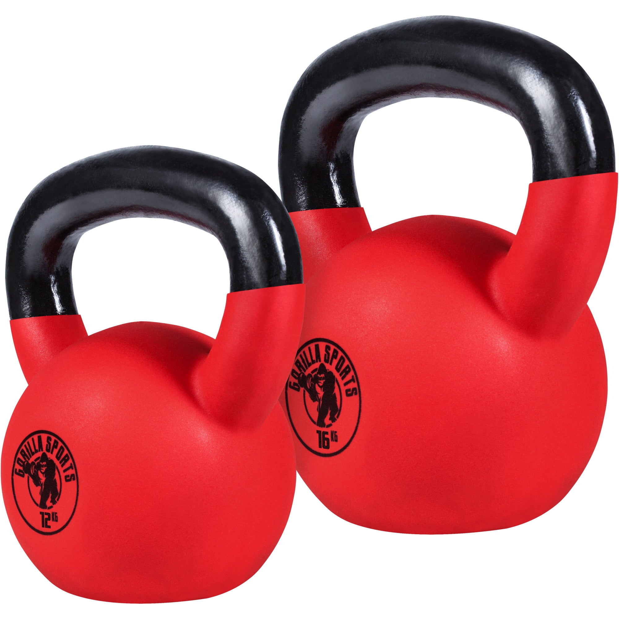 Pro svarbumbu komplekts 12 kg + 16 kg ar neoprēna pārklājumu
