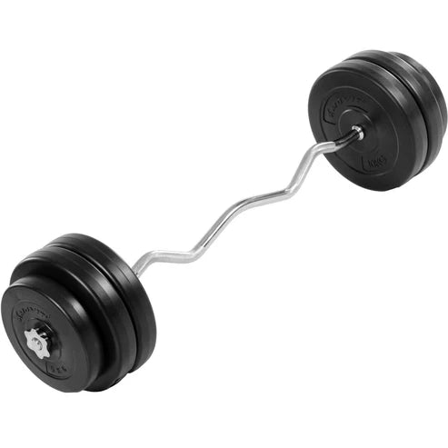 Regulējams EZ bicepsa stieņa komplekts 23,5–55 kg