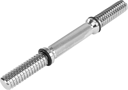Hanteles stienis 35 cm ar vītņotiem fiksatoriem, 30 mm
