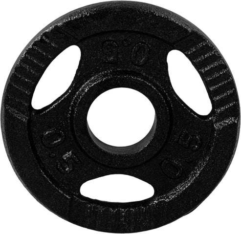 Čuguna Tri Grip svaru diski 30/31 mm, 2–30 kg