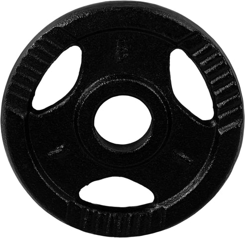 Čuguna Tri Grip svaru diski 30/31 mm, 2–30 kg
