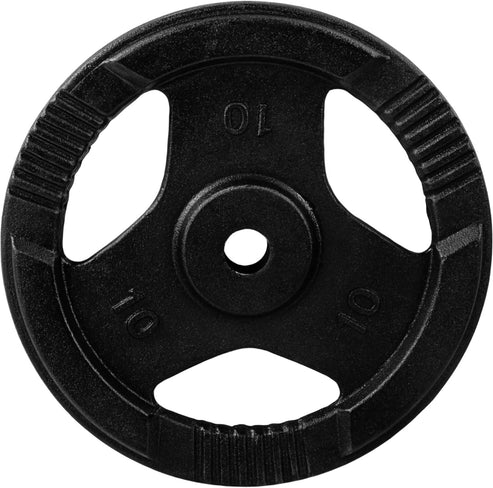 Čuguna Tri Grip svaru diski 30/31 mm, 2–30 kg