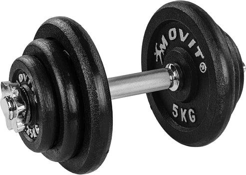 Regulējama čuguna hantele 10–30 kg, 30 mm