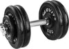 Regulējama čuguna hantele 10–30 kg, 30 mm