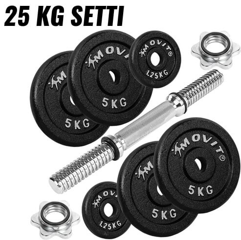 Regulējama čuguna hantele 10–30 kg, 30 mm