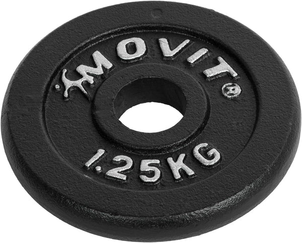 Hanteļu komplekts 20–60 kg ar čuguna diskiem un 30 mm stieņiem