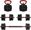 MOVIT 6in1 käsipainosarja 20–30 kg, punainen