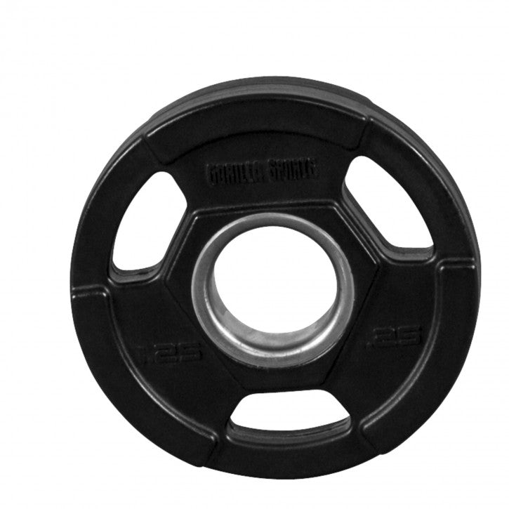 Olimpiskais svaru disks 1,25 kg ar satvēriena rokturiem