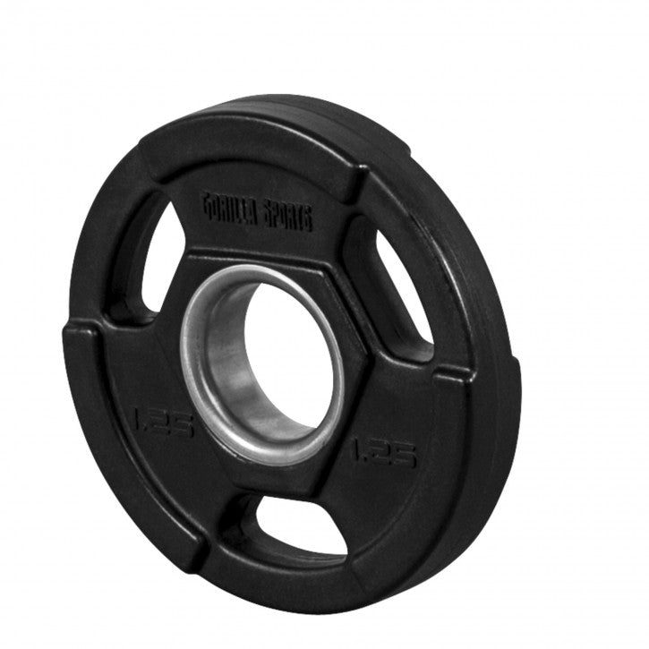 Olimpiskais svaru disks 1,25 kg ar satvēriena rokturiem