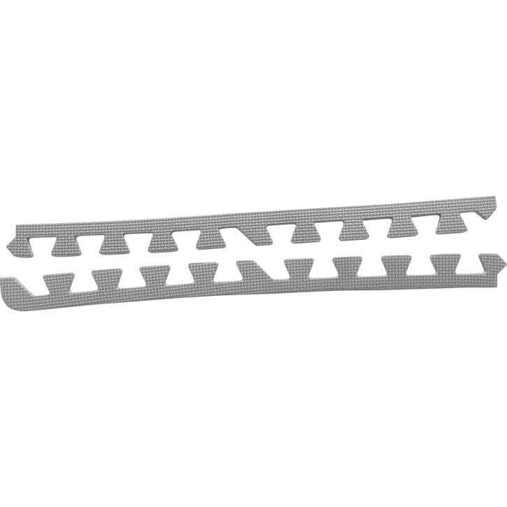 Aizsargpaklāja malu elementi 8 gab. 62,5 x 1,2 cm pelēki