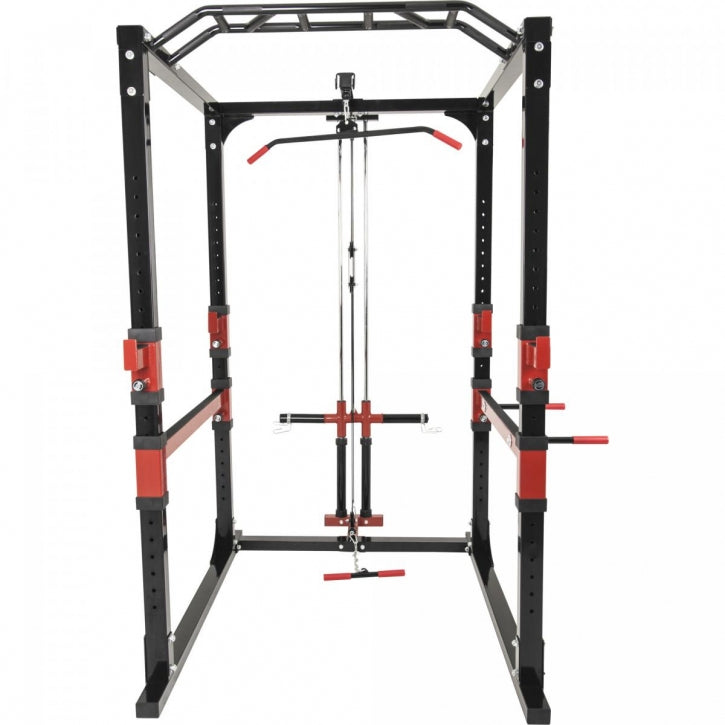 Power Rack pietupienu rāmis ar apakšējo un augšējo bloku