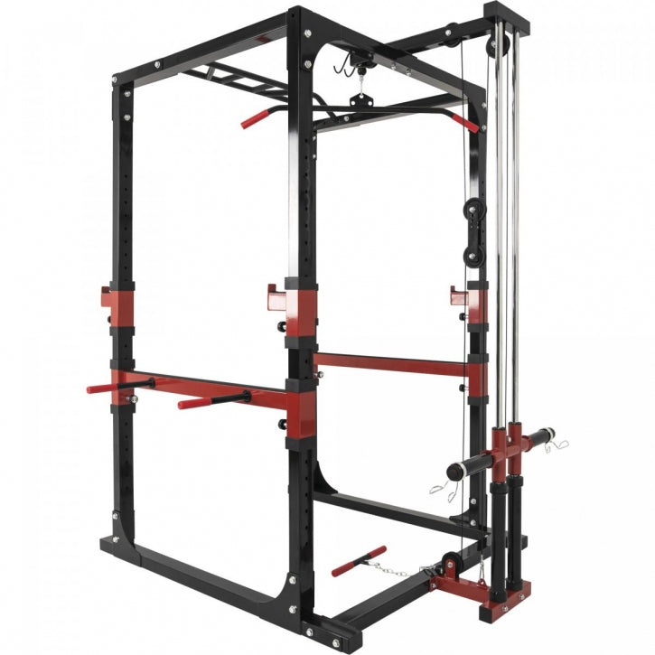 Power Rack pietupienu rāmis ar apakšējo un augšējo bloku