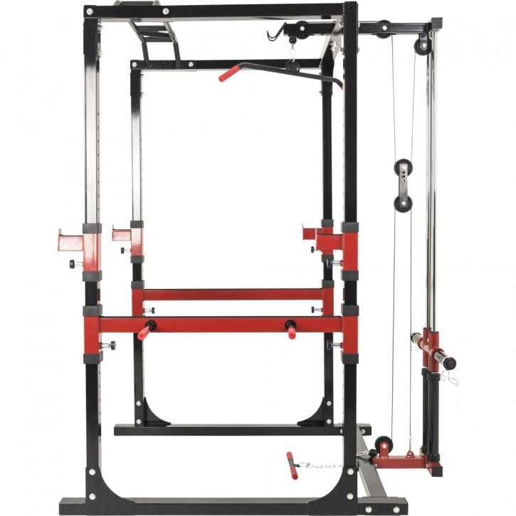 Power Rack pietupienu rāmis ar apakšējo un augšējo bloku