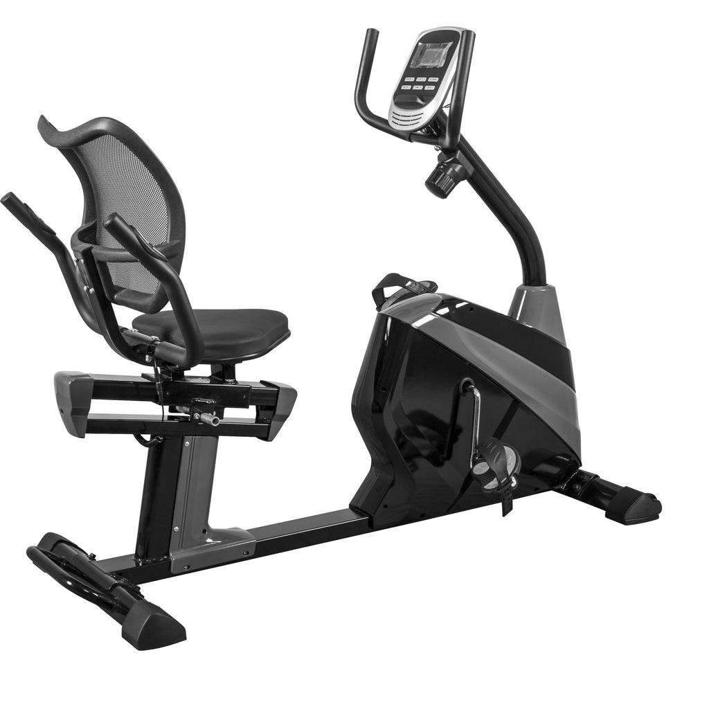 Guļus velotrenažieris ar ergonomisku sēdekli