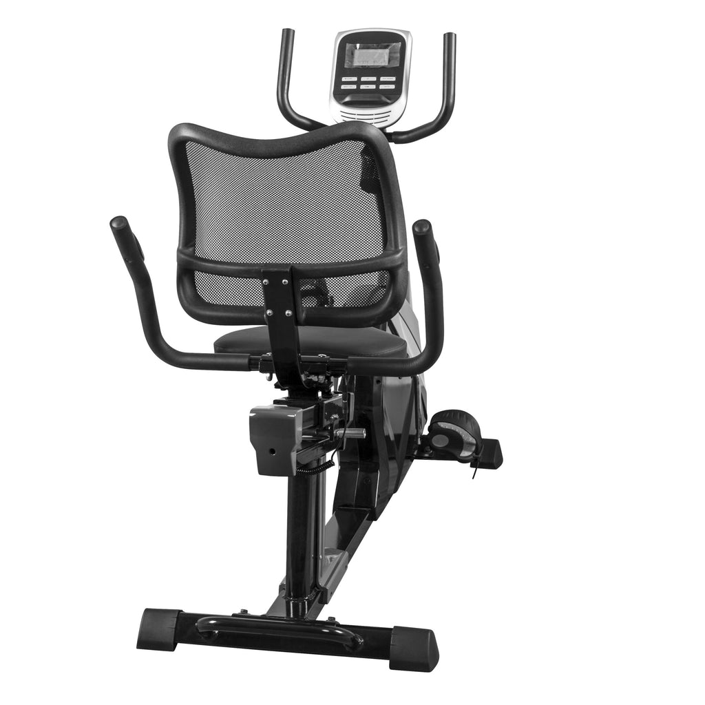 Guļus velotrenažieris ar ergonomisku sēdekli