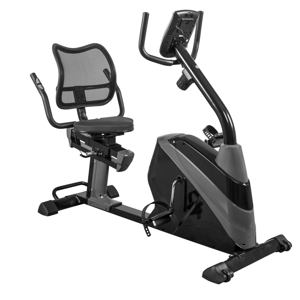 Guļus velotrenažieris ar ergonomisku sēdekli
