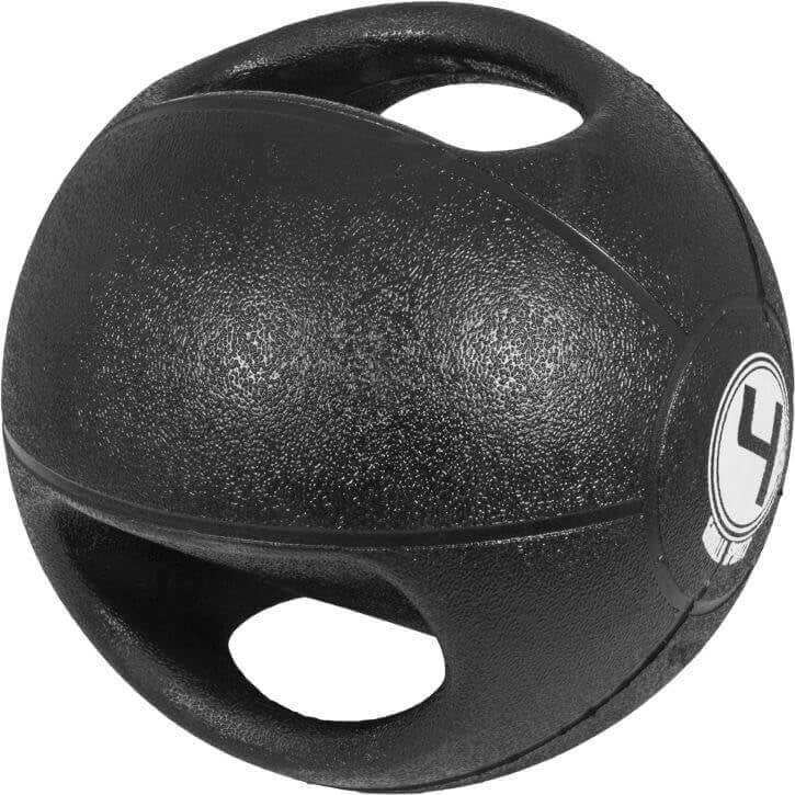 Grip medicīnas bumba ar satvēriena atverēm 3–10 kg