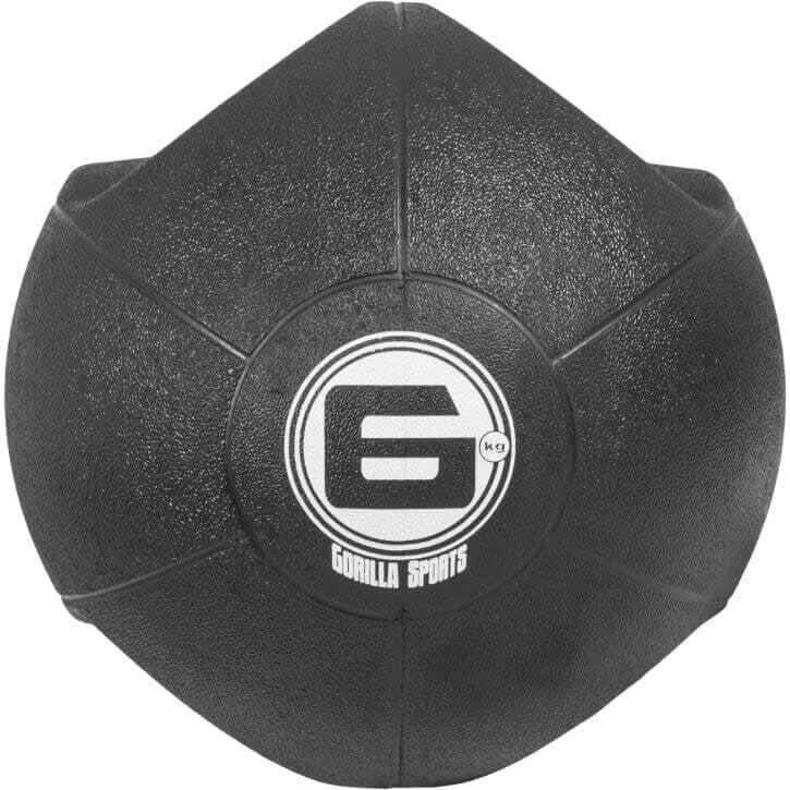 Grip medicīnas bumba ar satvēriena atverēm 3–10 kg