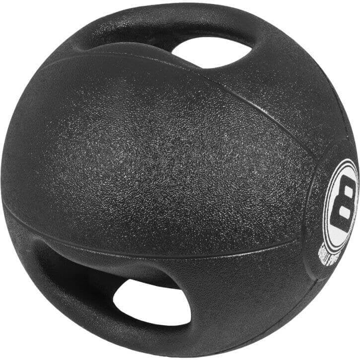 Grip medicīnas bumba ar satvēriena atverēm 3–10 kg