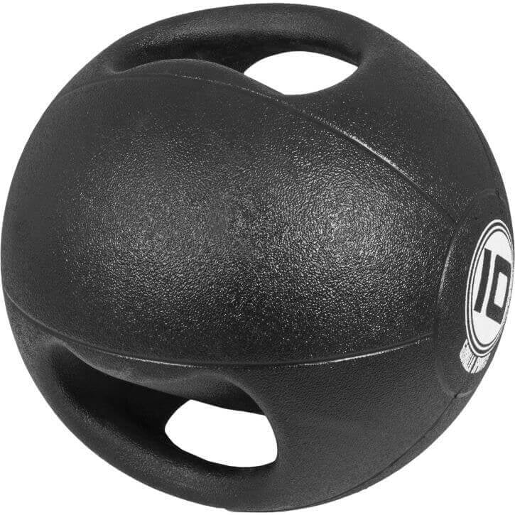 Grip medicīnas bumba ar satvēriena atverēm 3–10 kg