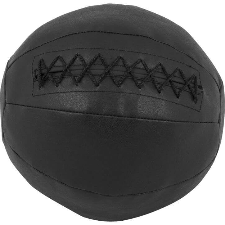 Wall Ball medicīnas bumba 1–10 kg, melns PU