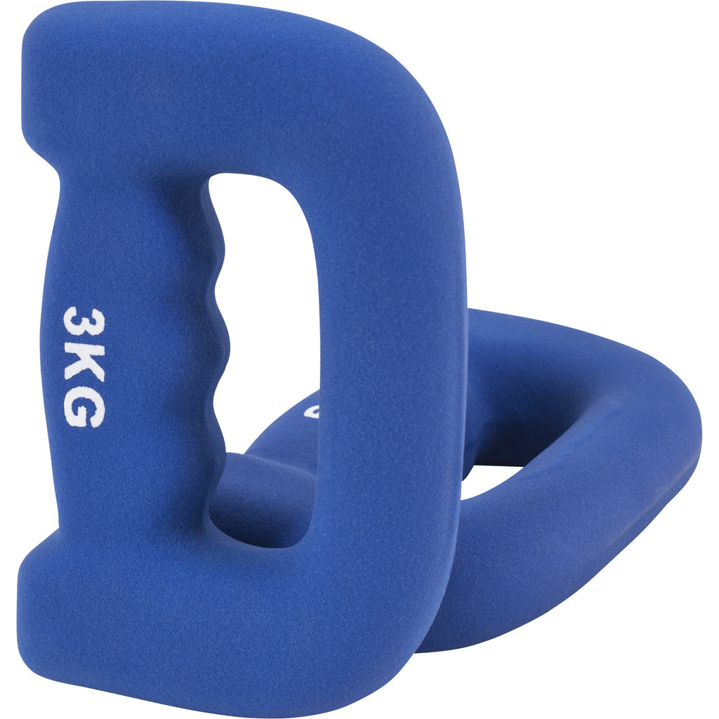 Satvēriena hanteles ar neoprēna pārklājumu 1–5 kg