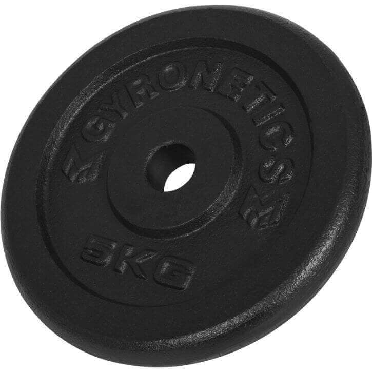 Čuguna regulējama hantele 20kg ar vītņotām fiksatorām 45cm, Ø 25mm