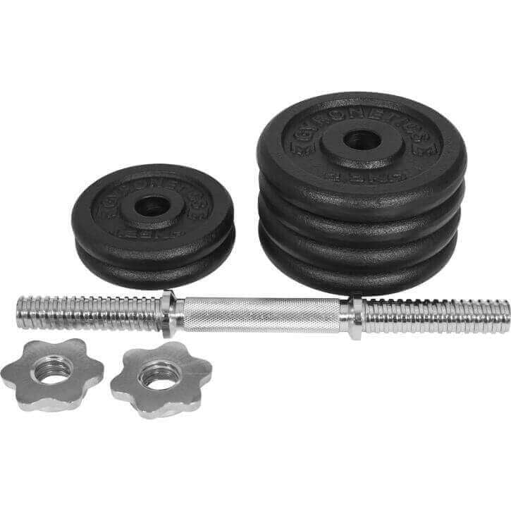 Čuguna regulējama hantele 15 kg