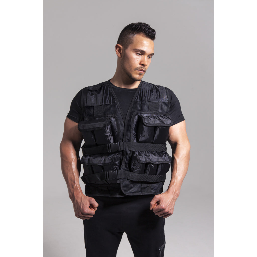 Regulējama svaru veste 30 kg, 56 x 52 cm