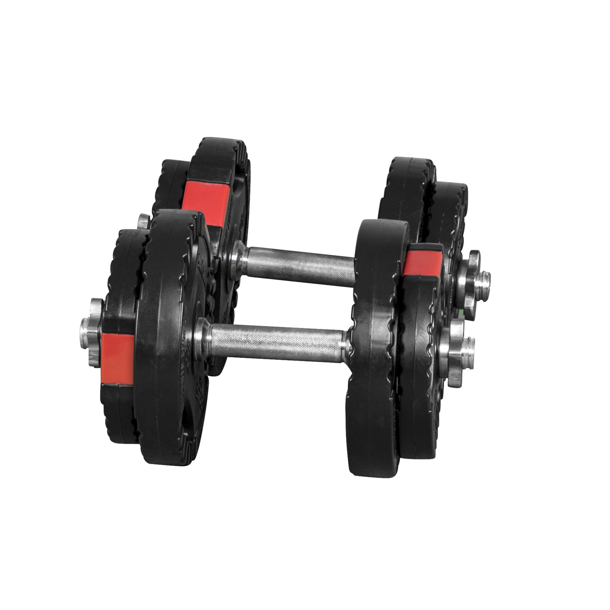 Tri Grip hanteļu komplekts 20 kg ar vītņotiem fiksatoriem